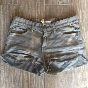 Free People Jean Shorts